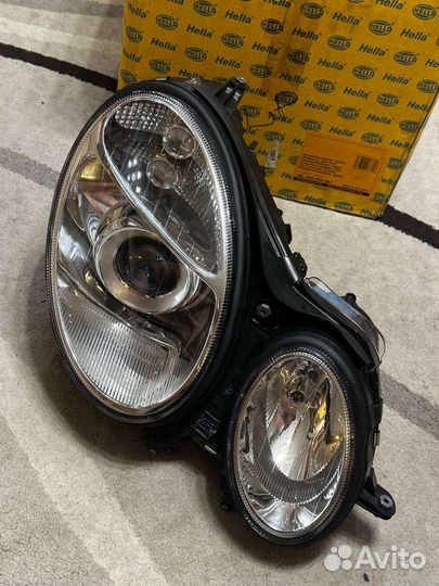 Фара правая мерседес Mercedes-Benz w211 рестайлинг