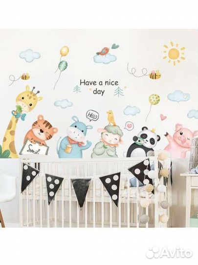 Интерьерная наклейка для детской комнаты