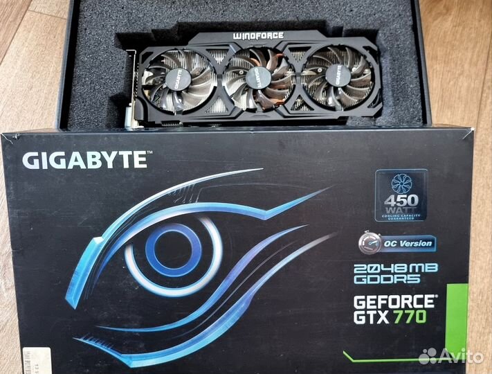 Видеокарта Gigabyte GeForce GTX 770 OC 2Gb 256bit