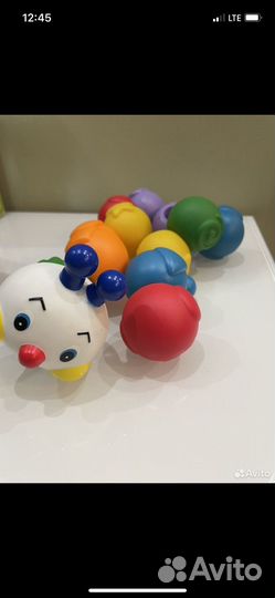 Гусеница игрушка