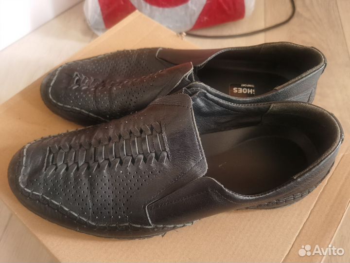 Мокасины нат. кожа 40 размер