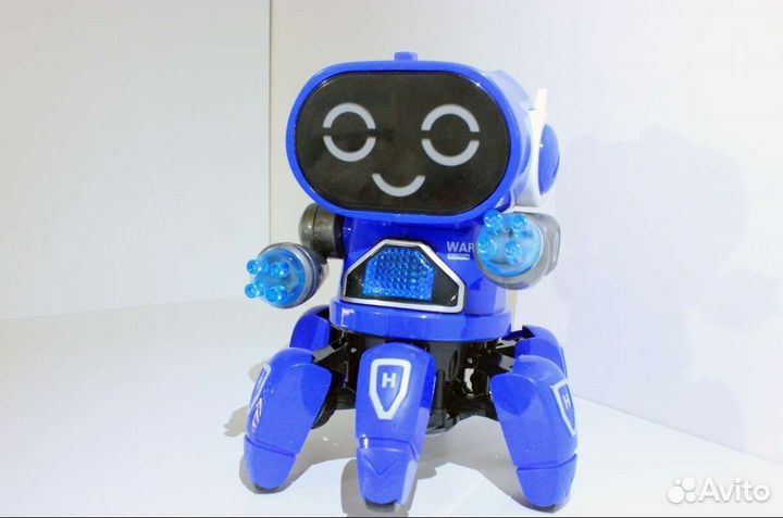 Игрушка музыкальный танцующий робот осьминог