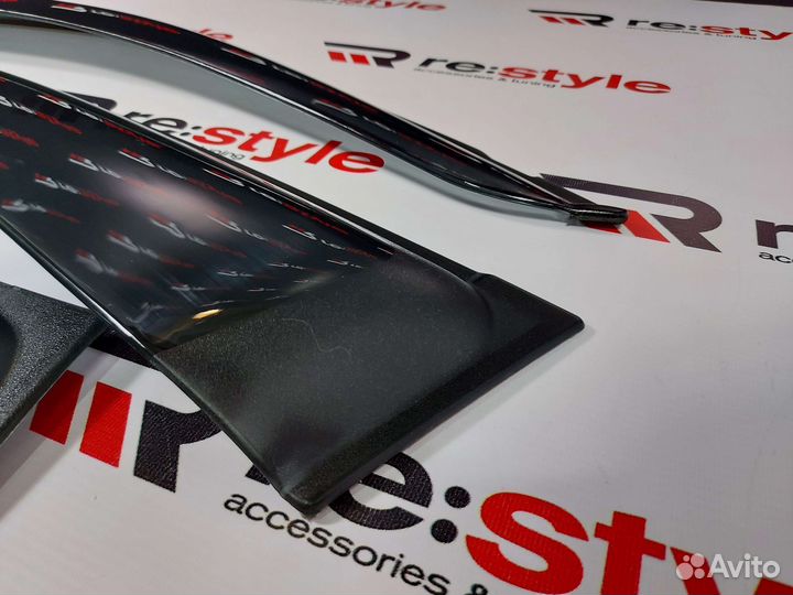 Ветровики Toyota Land Cruiser Prado 120 03-09г