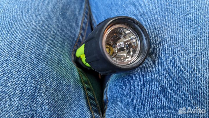 Фонарь пожарный на каску UK 2 AA