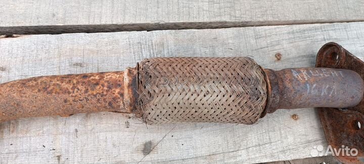 Приемная труба Хендай Акцент