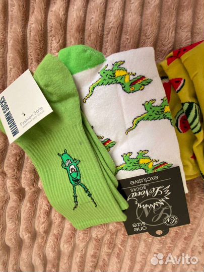 Носки с принтом