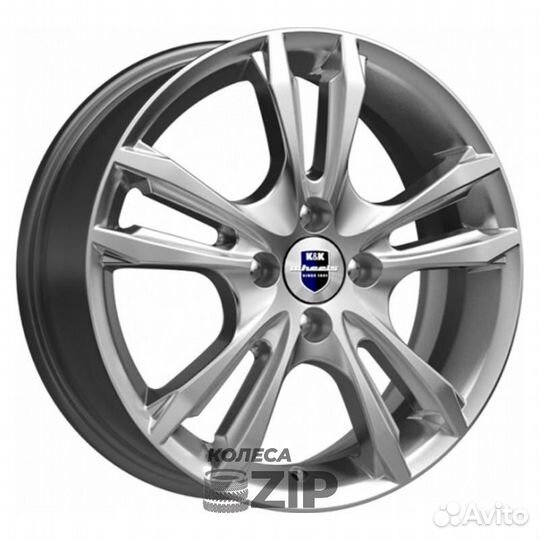 K&K Samara 6x16 5*114.3 ET50 DIA67.1 Сильвер Литой