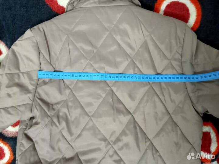 Пальто демисезонное стёганое р. 48-50
