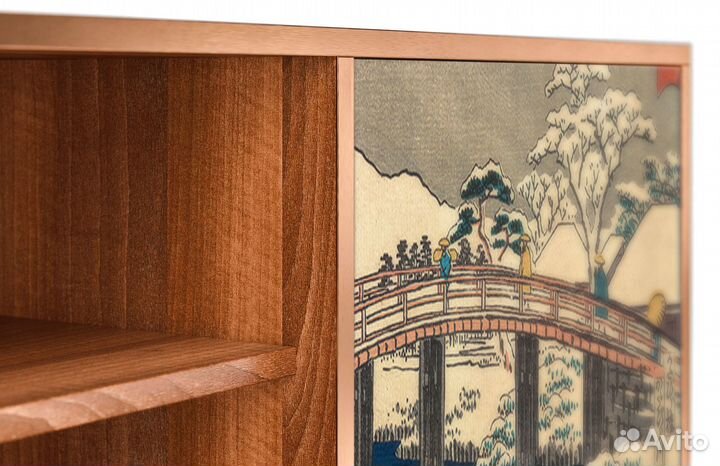 Тв-тумба T2 - Орех - Katabira River