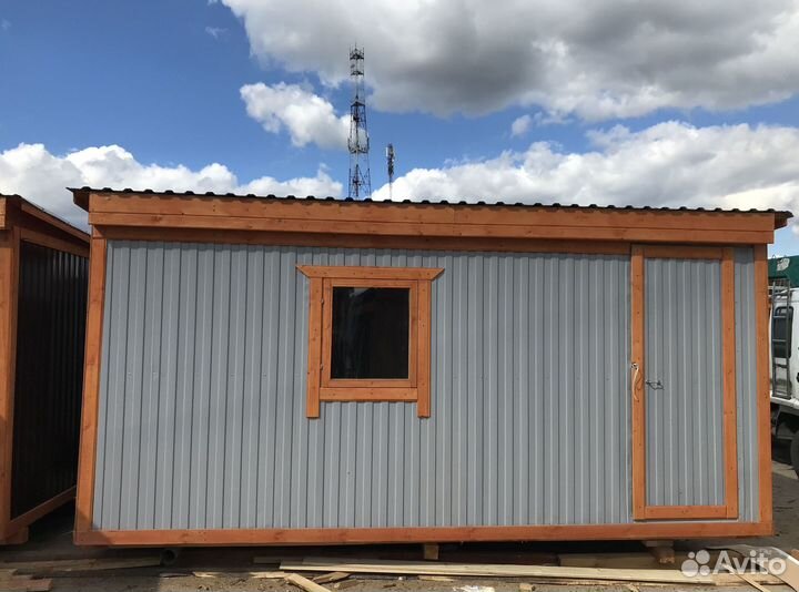 Бытовка новая 6х2,3м для дачи и участка