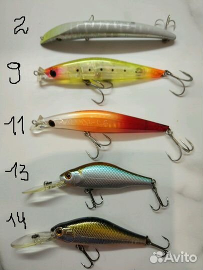 Японские воблеры оригинальные