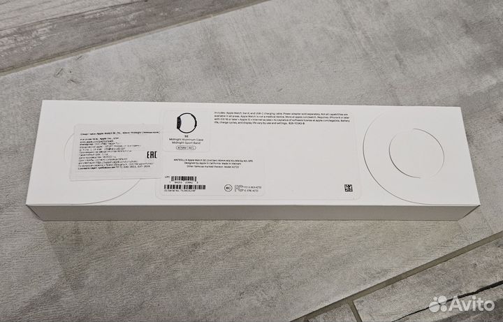 Apple Watch SE Gen 2 40mm Midnight новые Мегафон