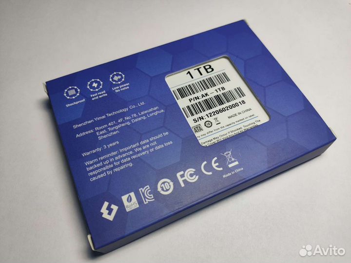 Жесткий диск ssd 1tb