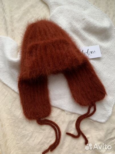 Шапка ушанка ручной работы