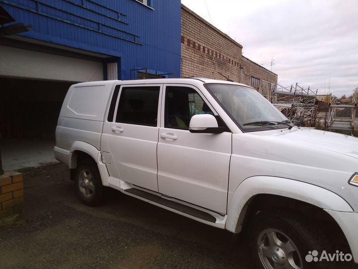 Кунг на УАЗ Пикап окрашен