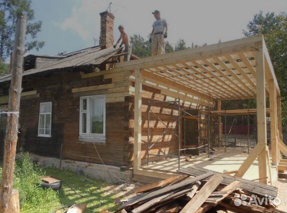 Пристройка, терасса, веранда,беседка