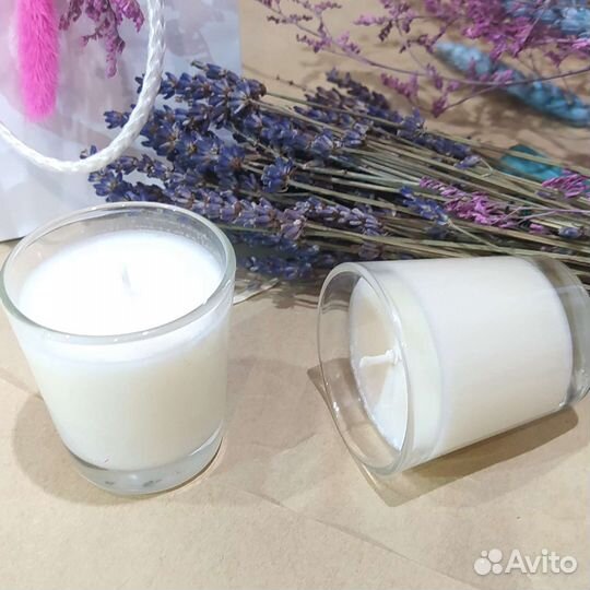 Ароматизированные свечи ручная работа
