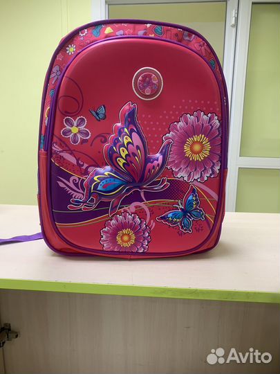 Рюкзак, ранец для девочки в 1 класс