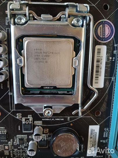 H61 + pentium g620 сокет lga1155