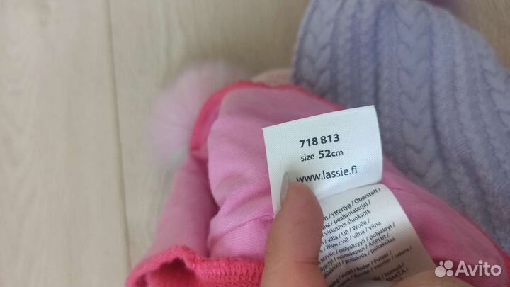 Шапка шлем lassie 50-52