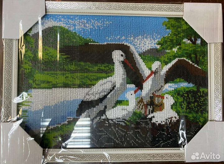 Картина вышивка бисером ) ручная работа)