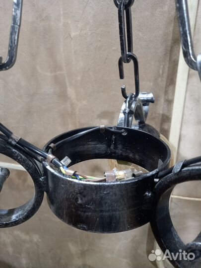 Люстра ковка