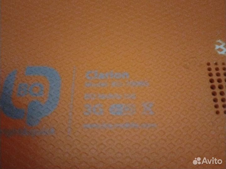 Планшет оранжевый