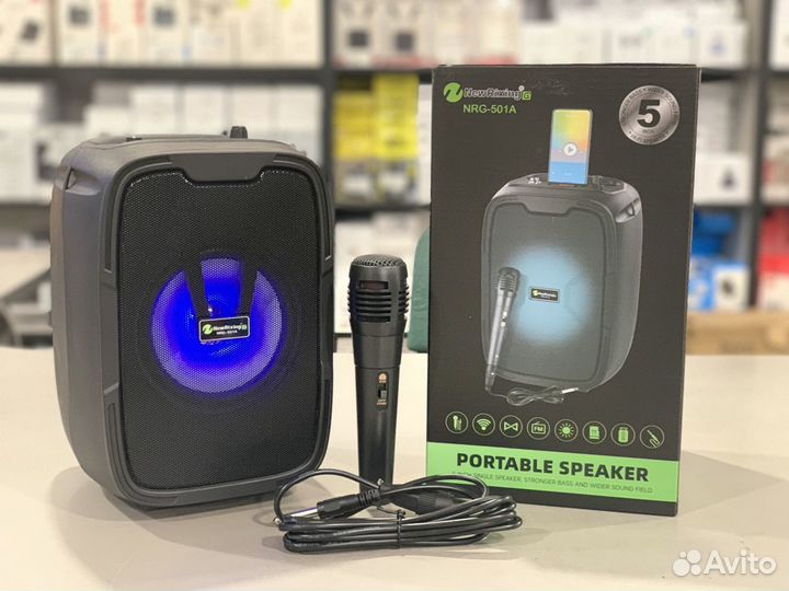 Портативные колонки караоке в ассортименте