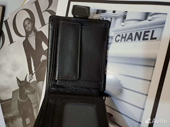 Мужской кошелёк кожаный портмоне