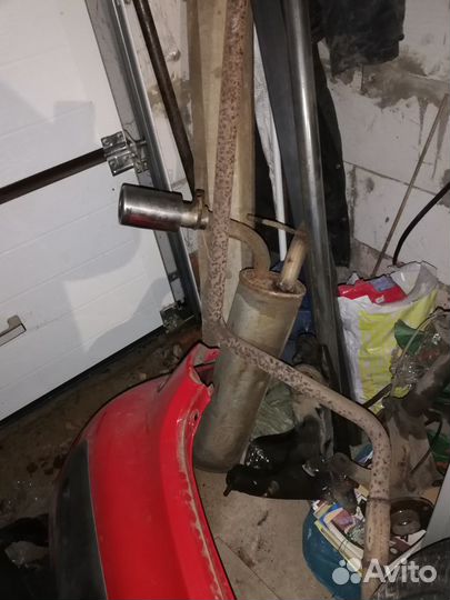 Глушитель пежо 107