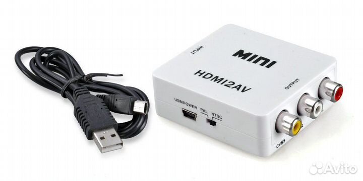 Переходник hdmi на AV