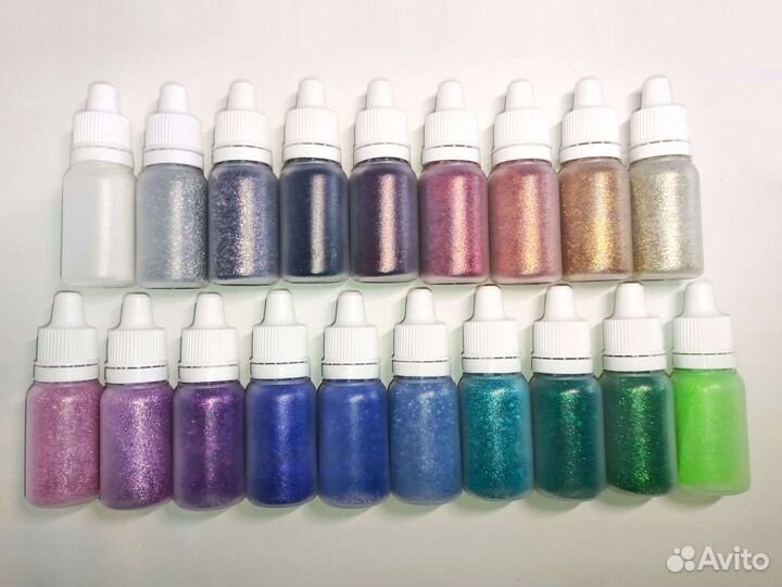 Блестки 10гр в баночке с дозатором