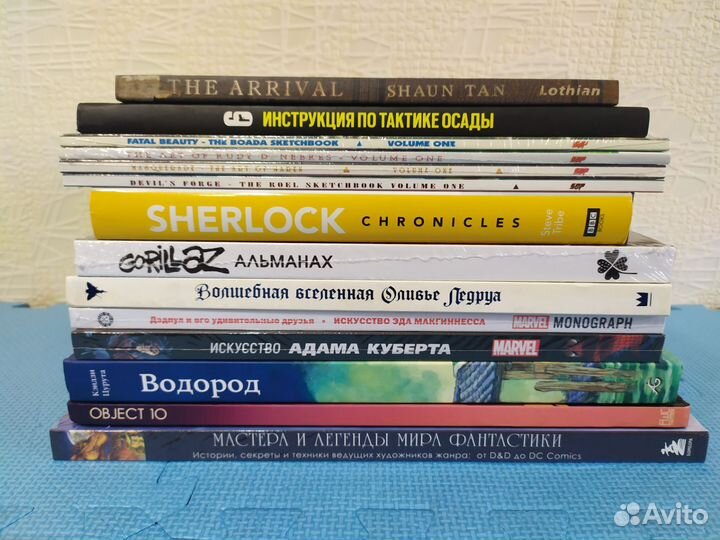 Артбук, энциклопедии, книги