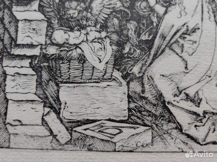 Репродукция гравюры А. Дюрера