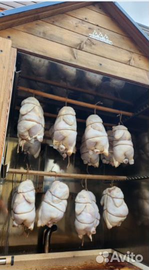 Коптильный шкаф. Коптильня