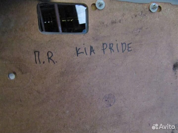 Обшивка двери передней правой KIA pride (1990-200