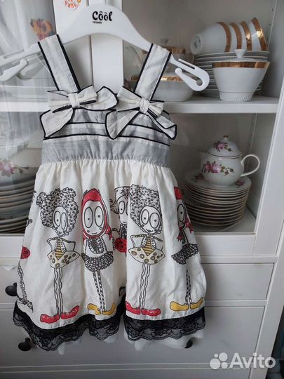 Платье для девочки 90см