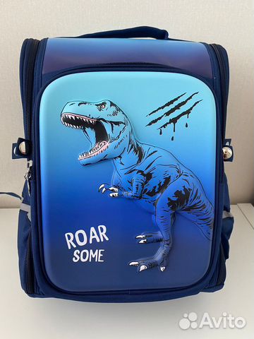 Ранец школьный для мальчика с динозавром рюкзак