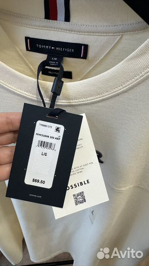 Tommy hilfiger футболка L (50 р), оригинал