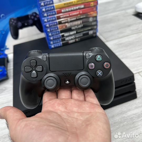 Sony PS4 Pro 1Tb + Много Игр