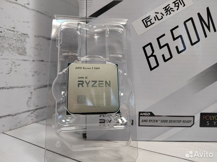 Комплект Ryzen 5 5600+ мат. Asrock B550M PRO SE AM