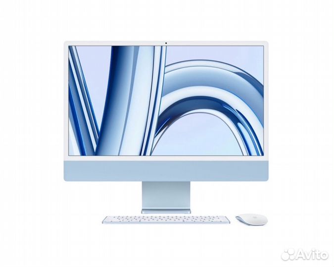 iMac 24 2023 M3 8C CPU/8/512ssd/10C Blue