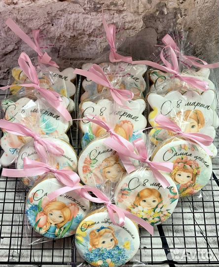 Пряники, леденцы 8 марта