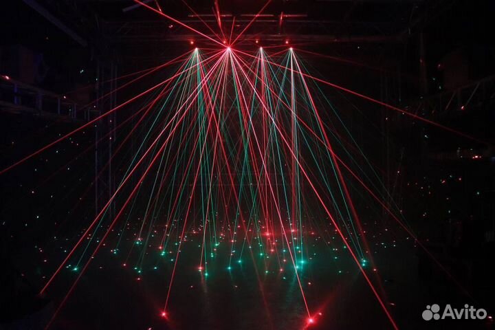 Светомузыка Spider 4в1 (новинка)