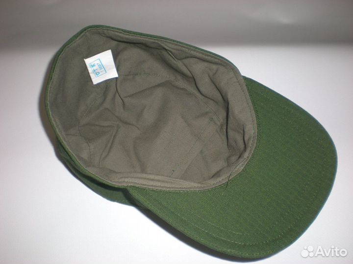 Кепка военная офиска зеленая 58 р. новая