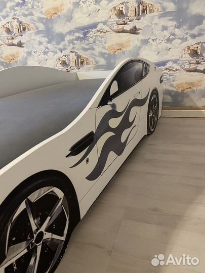 Детская кровать машина для мальчика