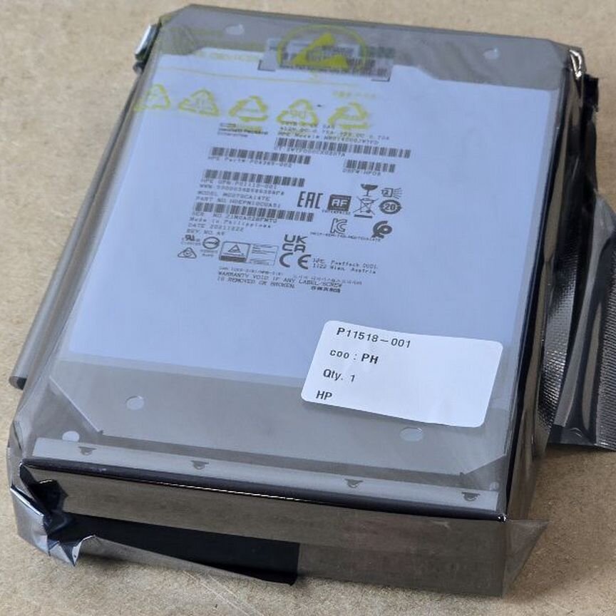 [ST14000NM002G] Жесткий Диск Hpe 14tb Sas Hdd - Новые St14000nm002g