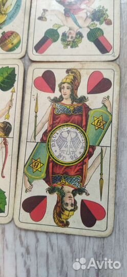Карты немецкие игральные довоенные 30-40 х годов