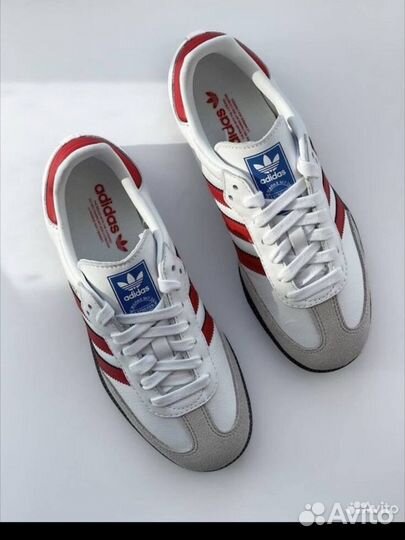 Adidas Originals Samba OG 'White Better Scarlet'