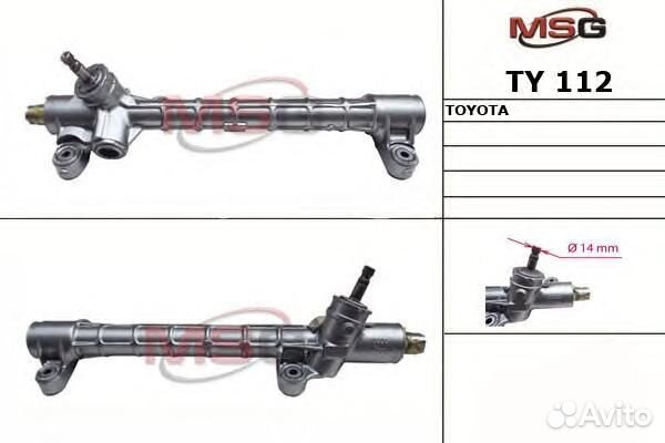 Рулевая рейка без гур новая toyota avensis (T25